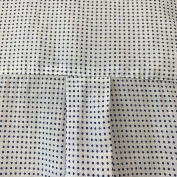 Express Black and White Pin Dot Women's Button Down Shirt - Picture 4 of 8